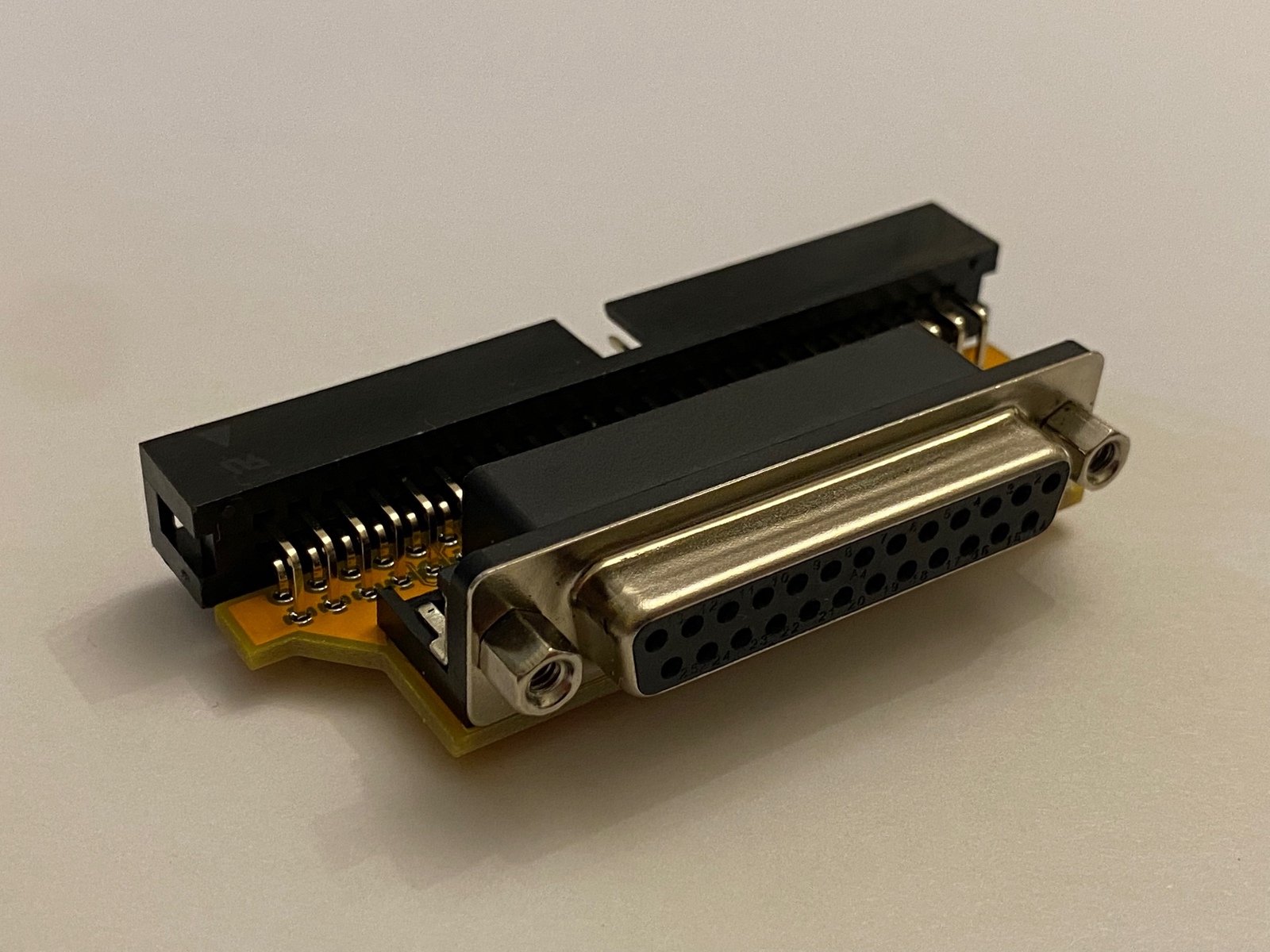 D-SUB DB25 TO 50 PIN MALE SCSI ADAPTER