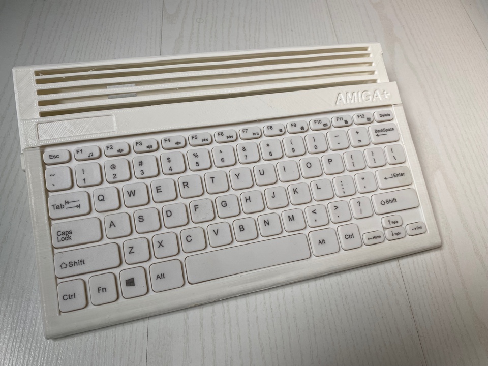 Amiga 1200 Case for Raspberry Pi 2-3-4 with Keyboard 