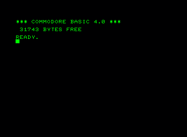 Commodore pet emulator  for Raspberry Pi
