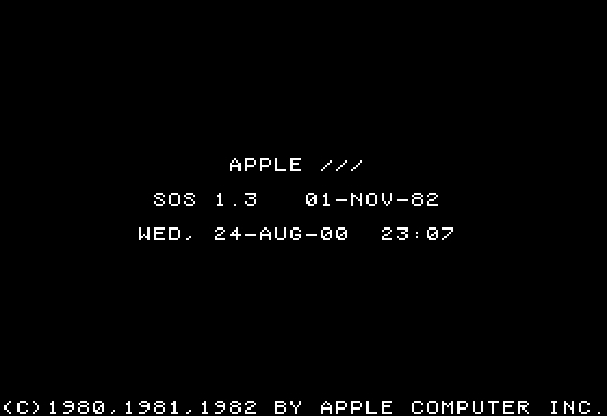 Apple III emulator for PC Windows