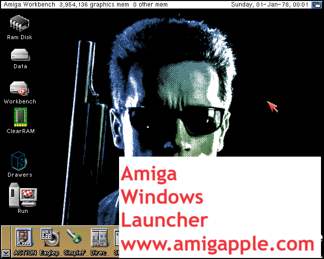 amigApple Windows Launcher AmigaOS RE-GEN WhdLoad 16GB For Windows - PC Computers