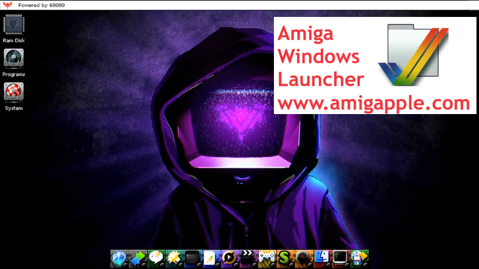 amigApple Windows Launcher AmigaOS Amiga CoffinOS Exclusive 32GB For Windows - PC Computers