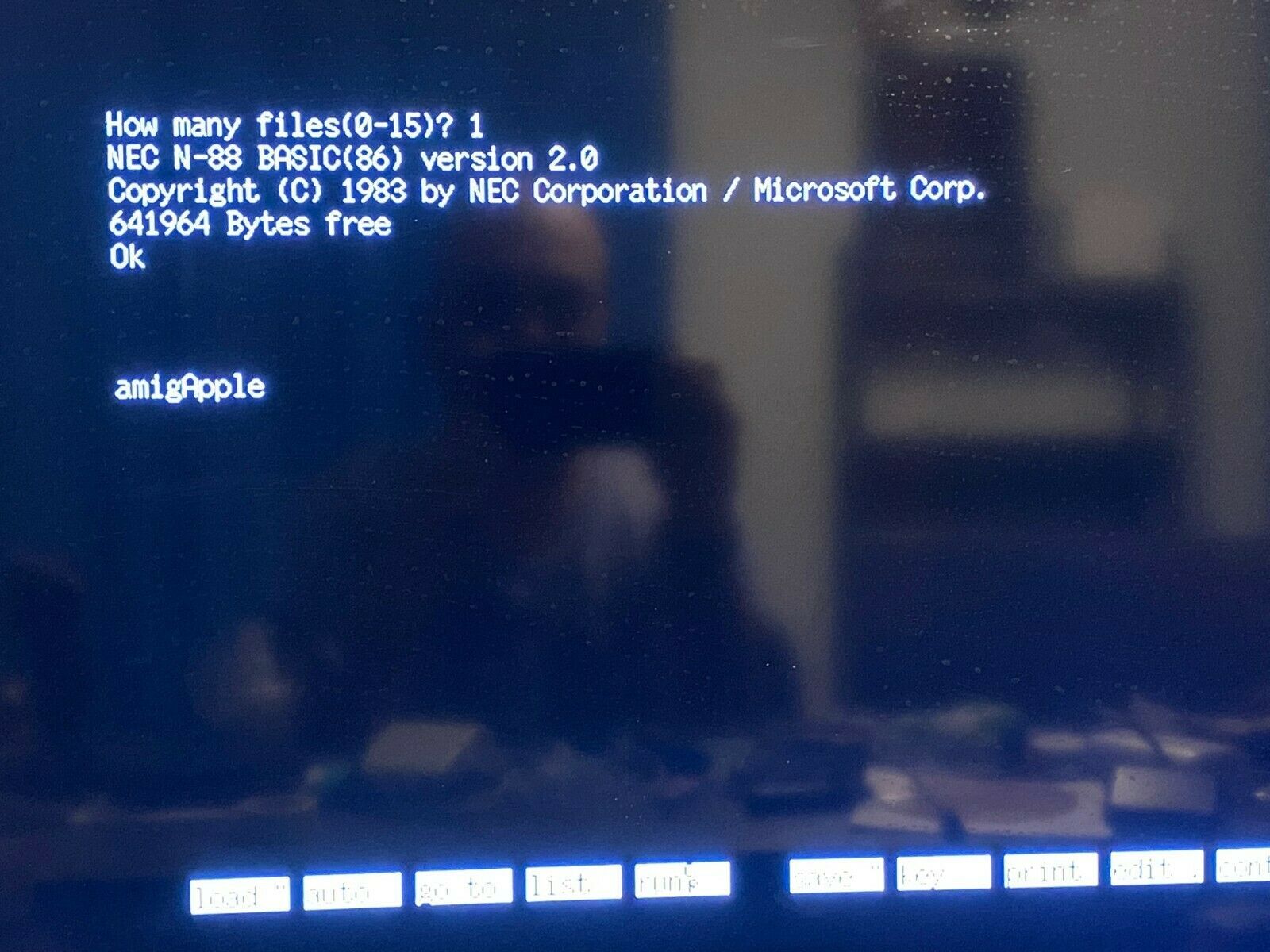 NEC PC 9800 N-88 emulator for raspberry pi with games