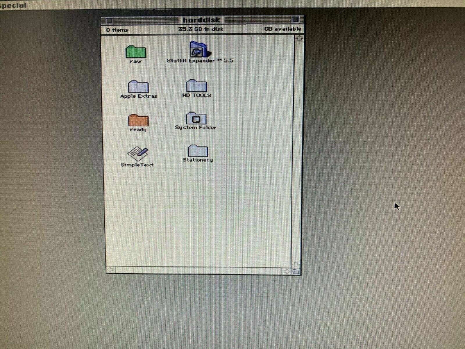 128 GB 50pin SCSI Macintosh System 8.1 Hard Drive